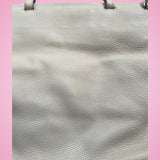 Gucci Bamboo Top Handle Bag White Leather
