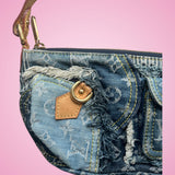 Louis Vuitton Monogram Denim Patchwork Bag