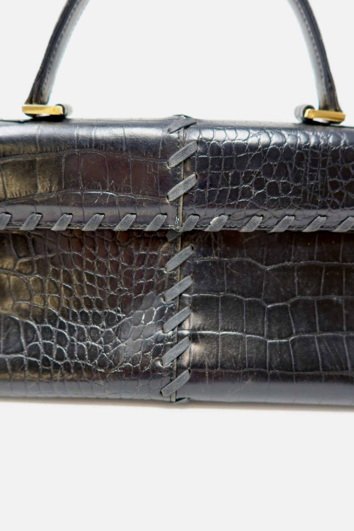 YSL Top Handle Bag Black