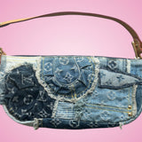 Louis Vuitton Monogram Denim Patchwork Bag