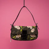 Fendi Floral Baguette