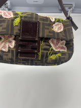 Fendi Floral Baguette