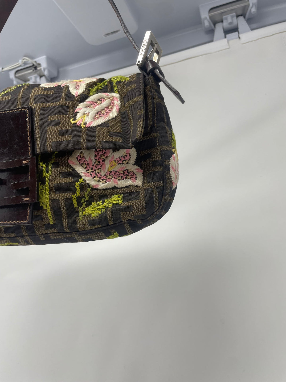 Fendi Floral Baguette