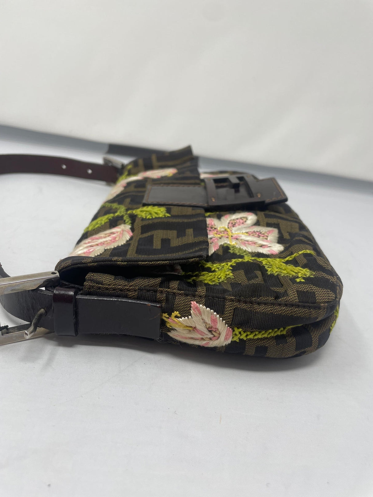 Fendi Floral Baguette