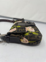 Fendi Floral Baguette