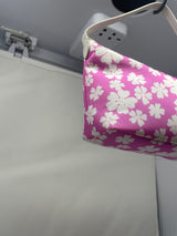 Miu Miu Pink Nylon Floral Mini Bag