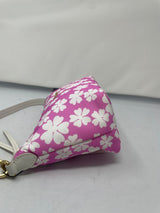 Miu Miu Pink Nylon Floral Mini Bag
