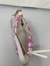 Miu Miu Pink Nylon Floral Mini Bag