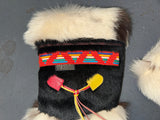 Black Fur Tall Winter Boots Sz 8