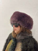 90's Rabbit Fur Hat