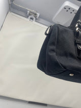 YSL Black Canvas Kahala Shoulder Bag