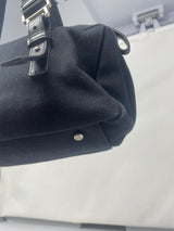 YSL Black Canvas Kahala Shoulder Bag
