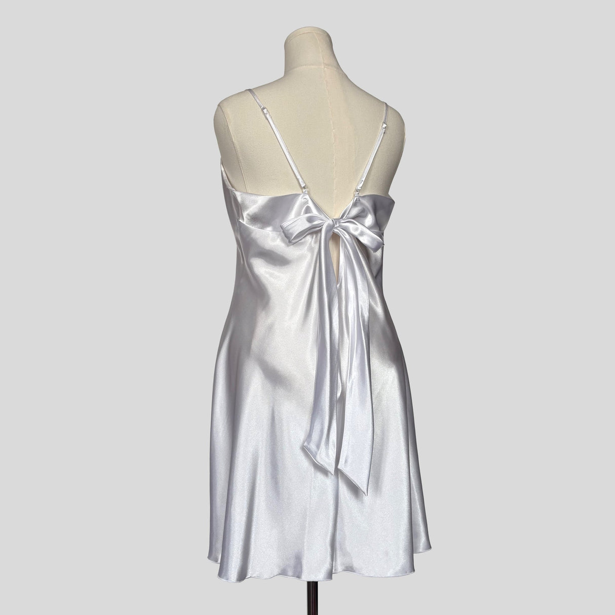 Embellished ruffled bridal slip