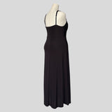 Velvet burnout bust gown