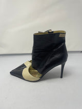 Chanel Two Tone Booties 41