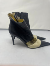 Chanel Two Tone Booties 41
