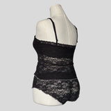 Lace cami with matching panties