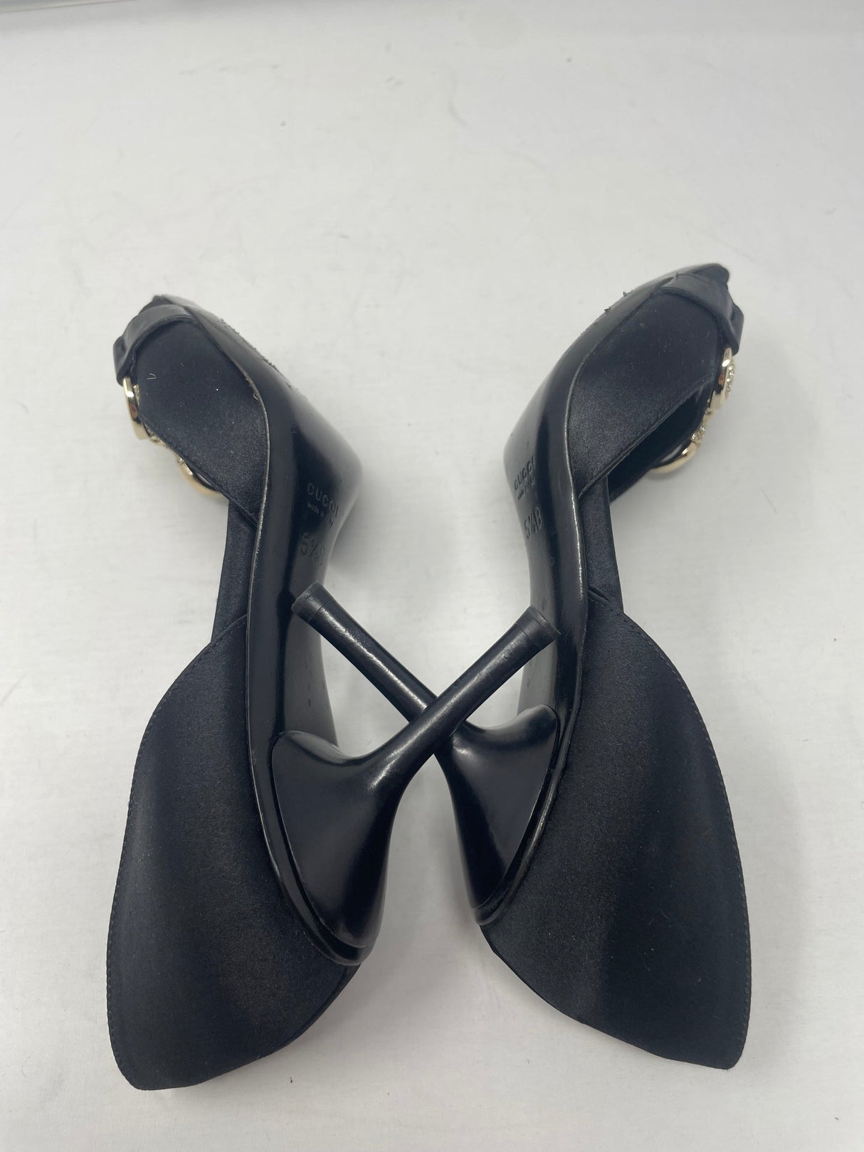 Gucci Black Heels w/ Horsebit Size 5.5B