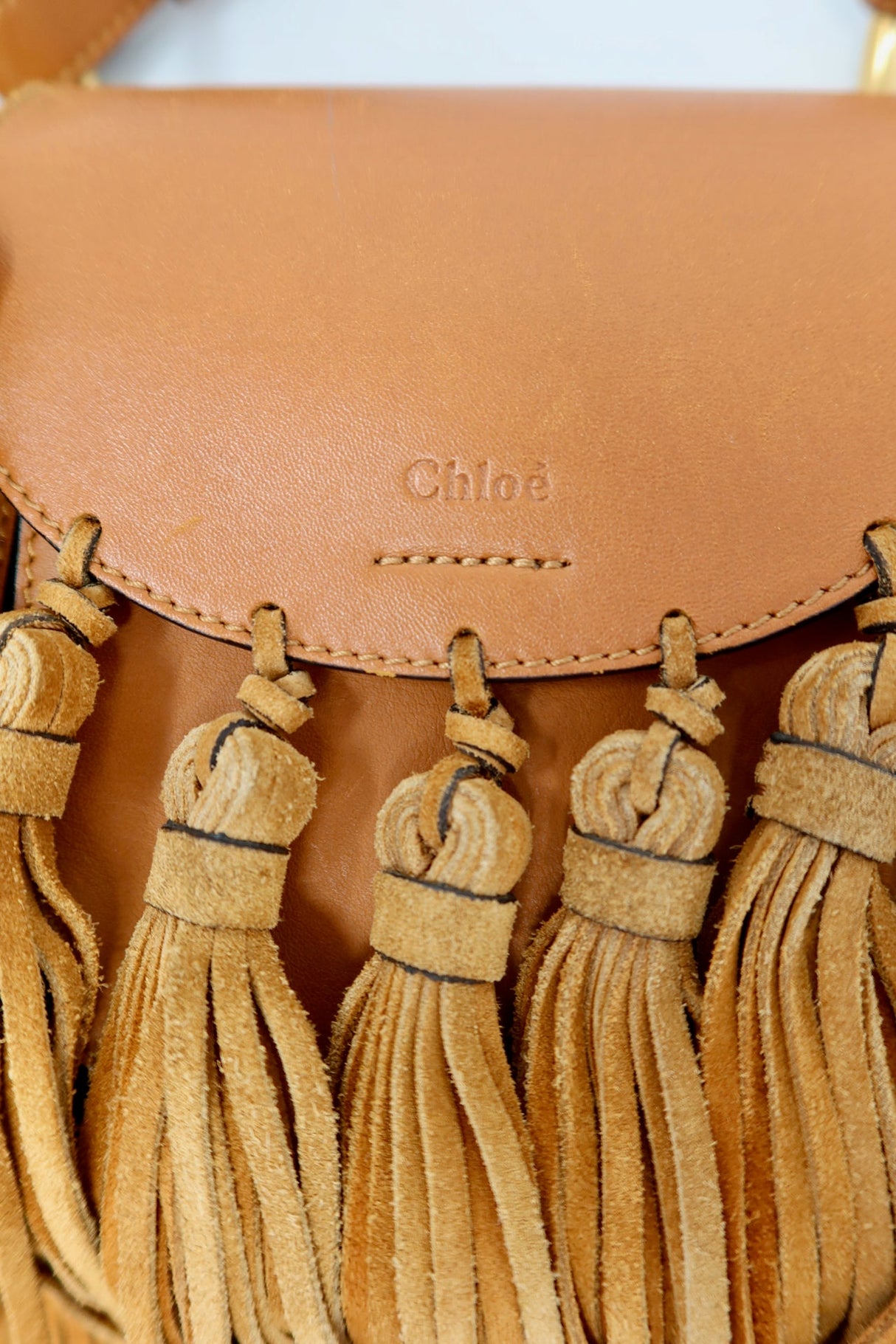 Chloe Hudson Fringe Crossbody