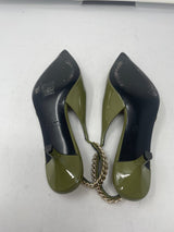 Gucci Green Slingback Heels 36