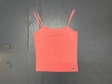 BLUMARINE Coral Sweater Tank Top