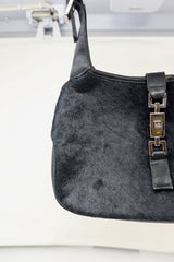 Gucci Tom Ford Era Mini Jackie Black Pony Hair