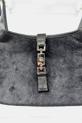 Gucci Tom Ford Era Mini Jackie Black Pony Hair