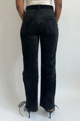 Laced Pants Black