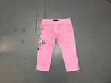 JUST CAVALLI Light Purple Low Rise Capri Pants