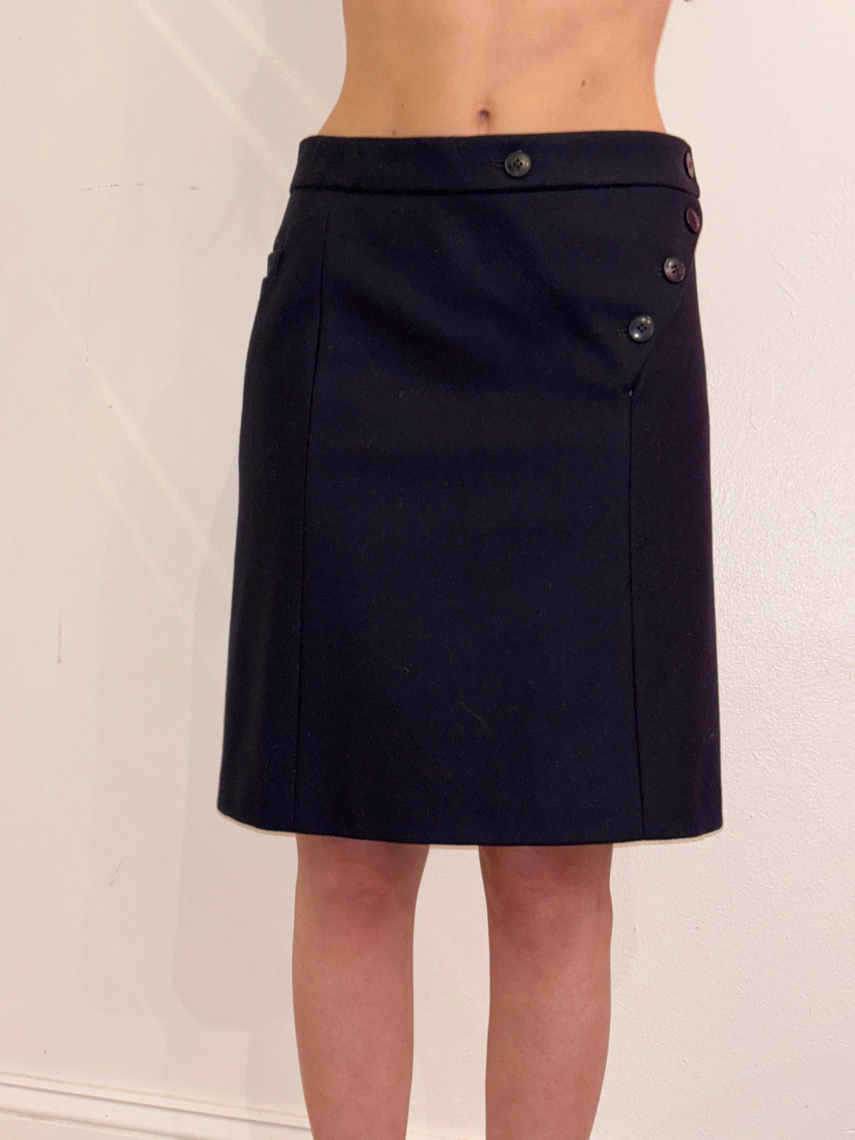 Agnes B. Suede Skirt