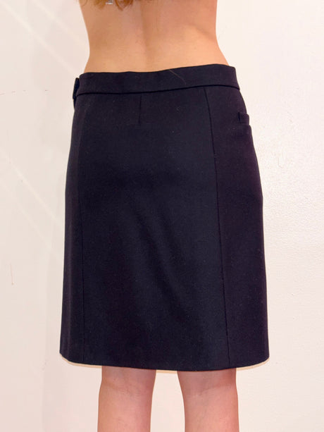 Agnes B. Suede Skirt
