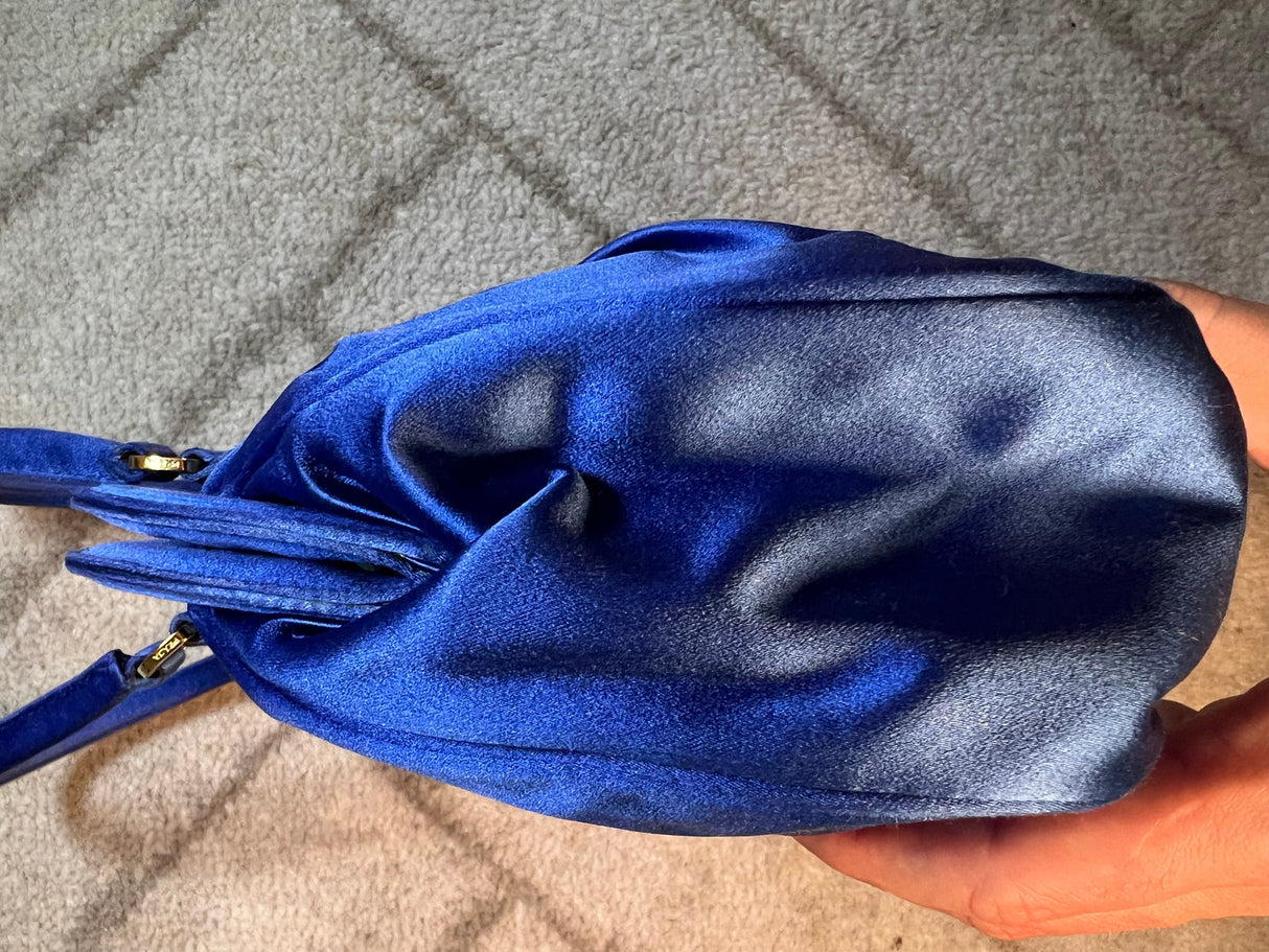 Prada Blue Satin