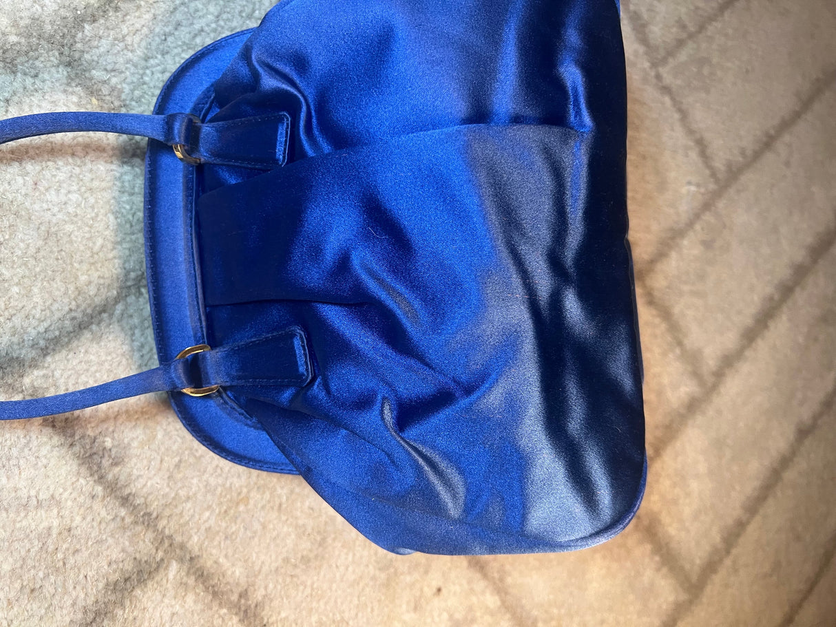Prada Blue Satin