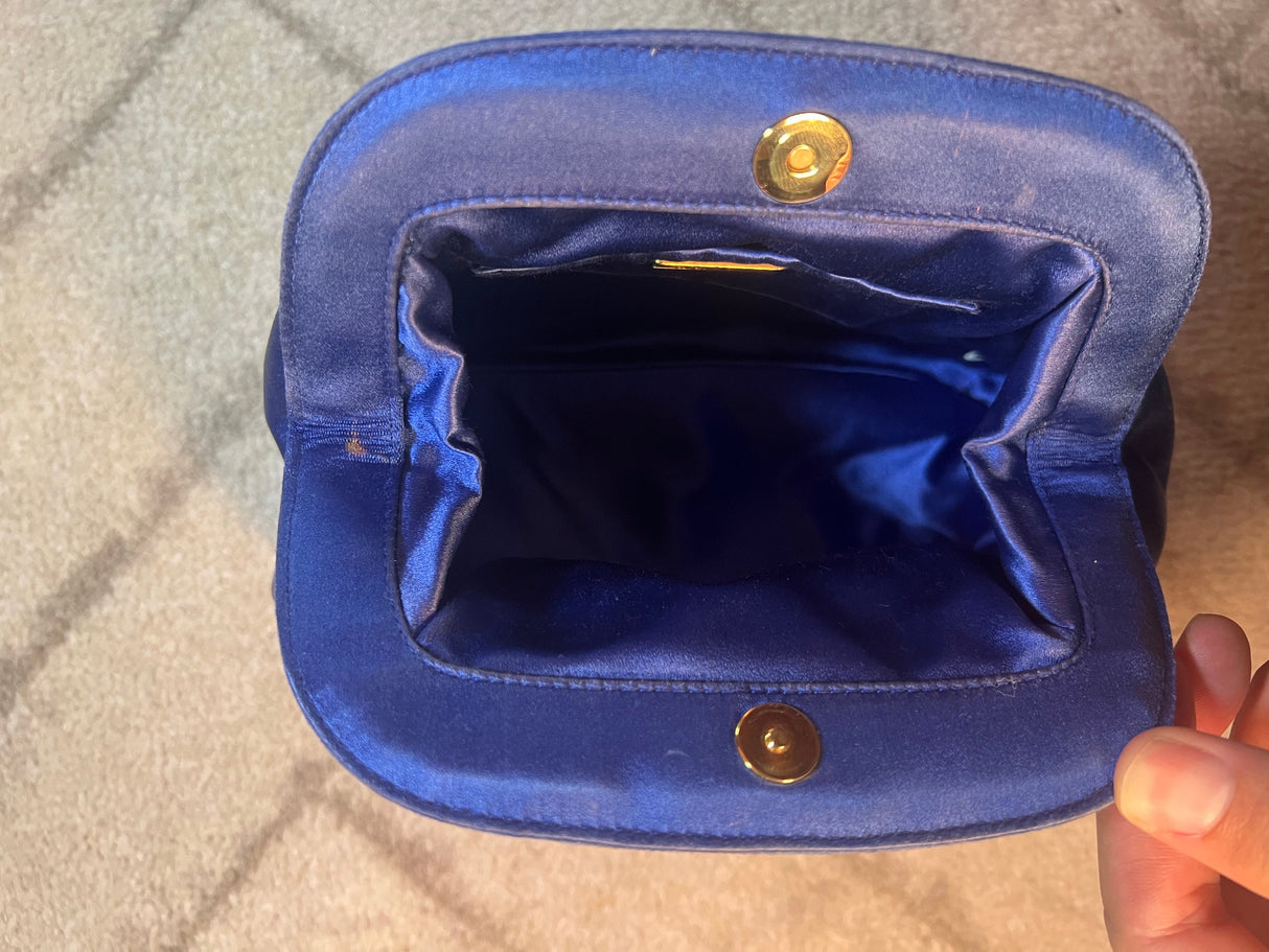 Prada Blue Satin
