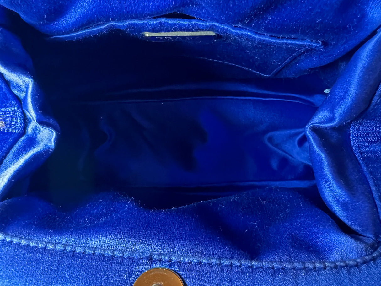 Prada Blue Satin