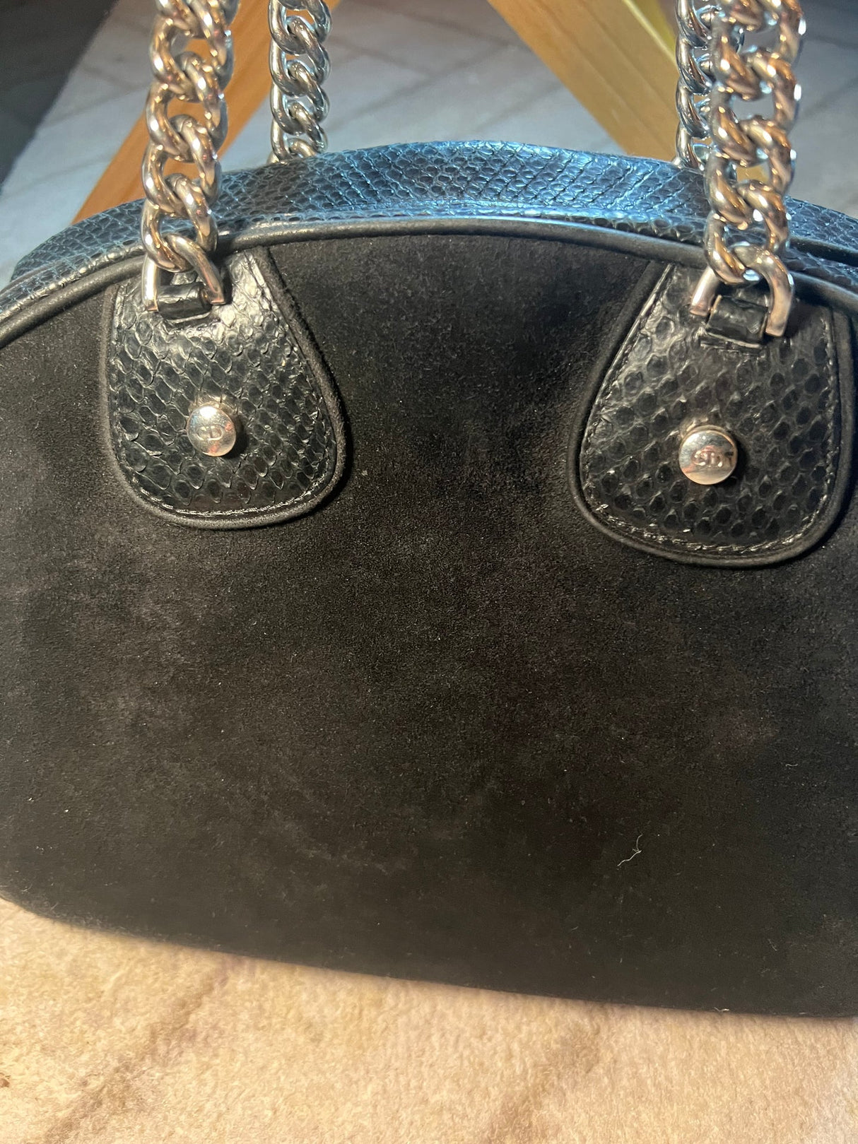 #68 Dior Gambler Snakeskin