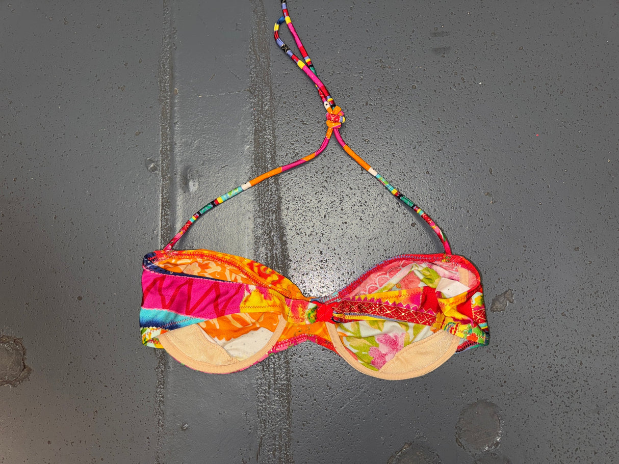 GOTTEX Multicolor Printed Bikini Top and Bottoms