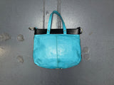 CLAUDIA FIRENZE Tiger Print Pony Hair and Leather Bag