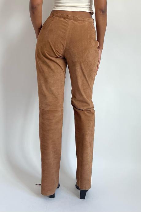 Laced Pants Brown