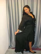 1980's Lanvin Sheer Robe