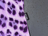MOSCHINO Purple Leopard Print Cardigan