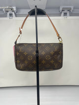 Louis Vuitton Monogram Pochette Accessoires Pouch Hand Bag