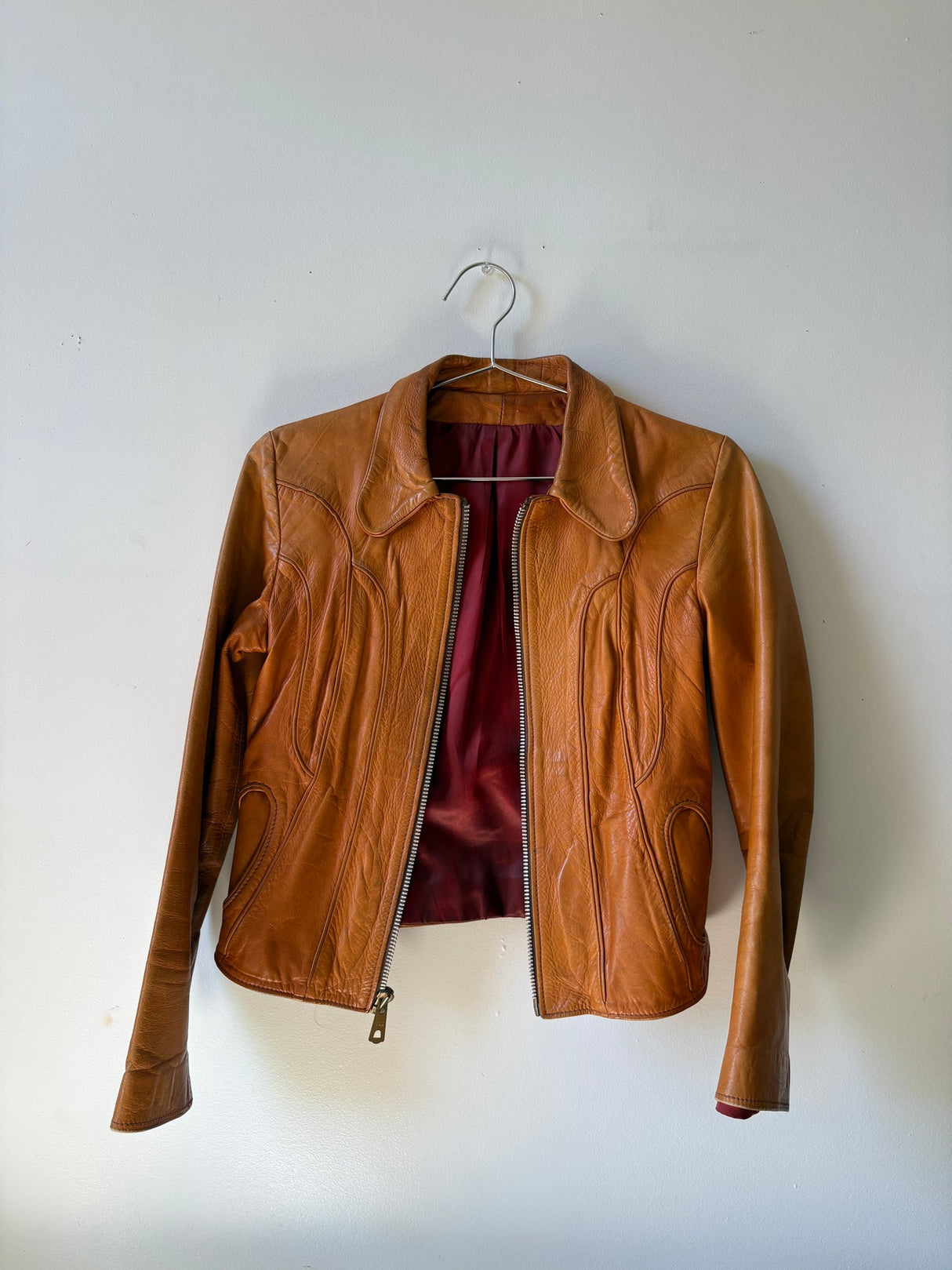 East west musical instruments leather jacket