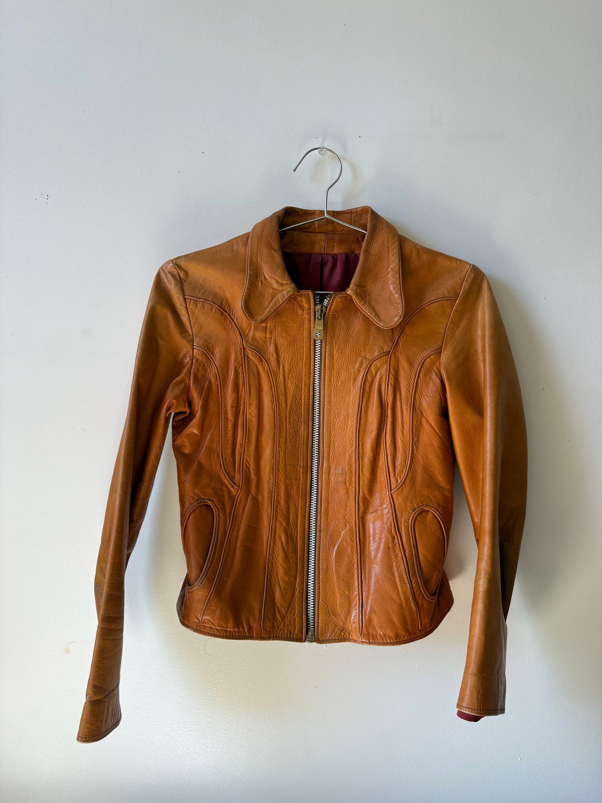 East west musical instruments leather jacket