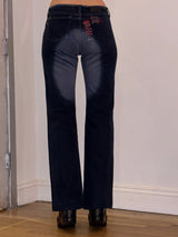 Roberto Cavalli Patchwork Denim