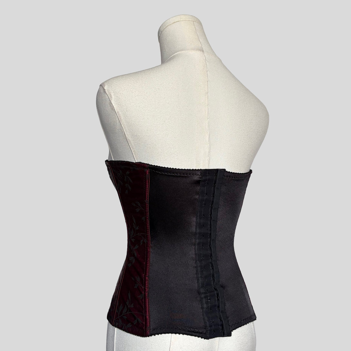 Ornate lace up front corset