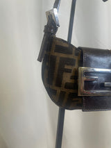 Fendi Zucca Print Mini Croissant