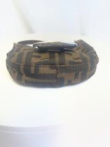 Fendi Zucca Print Mini Croissant