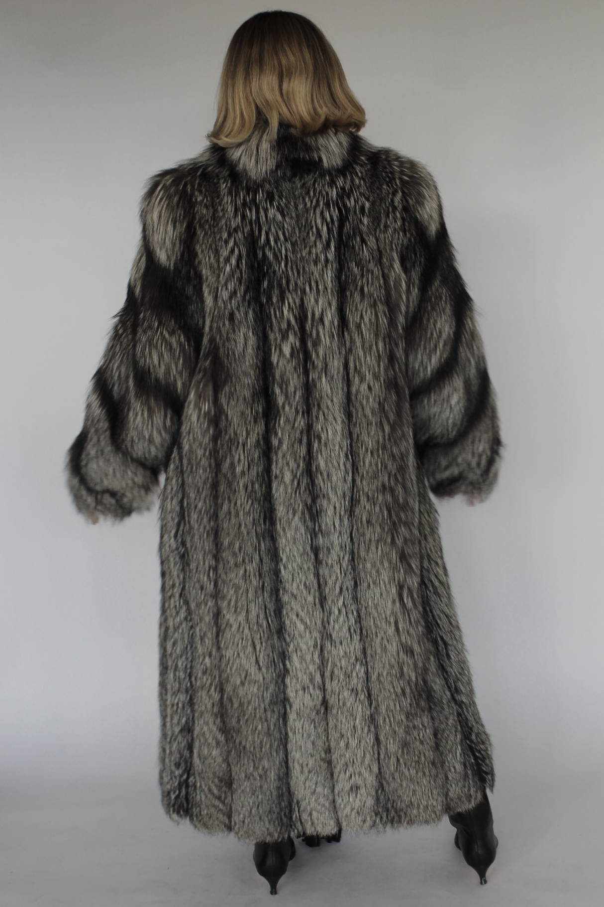 Fox fur coat
