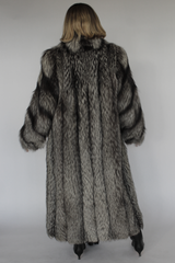 Fox fur coat